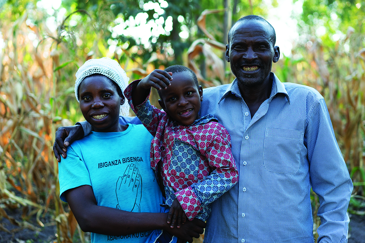 Carrol with his family