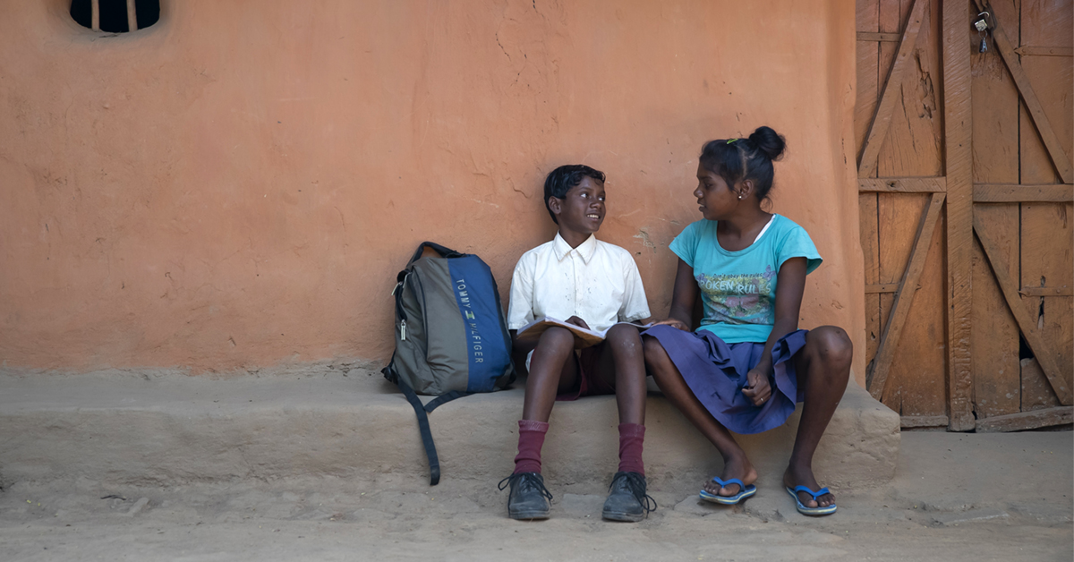 Dilip and his sister, Munii