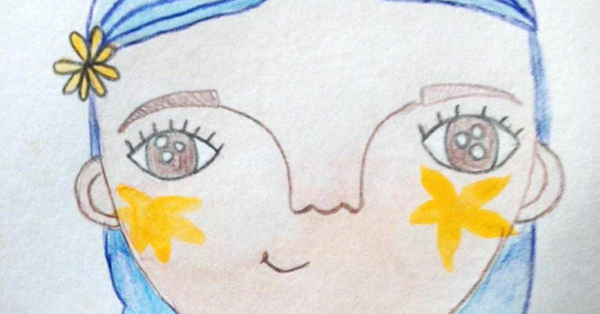 Child’s self portrait