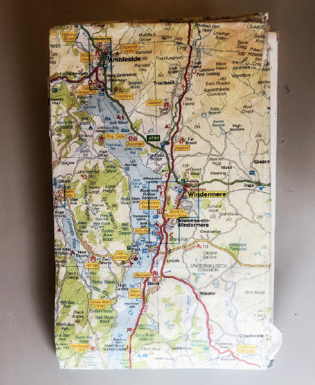 Lake District map