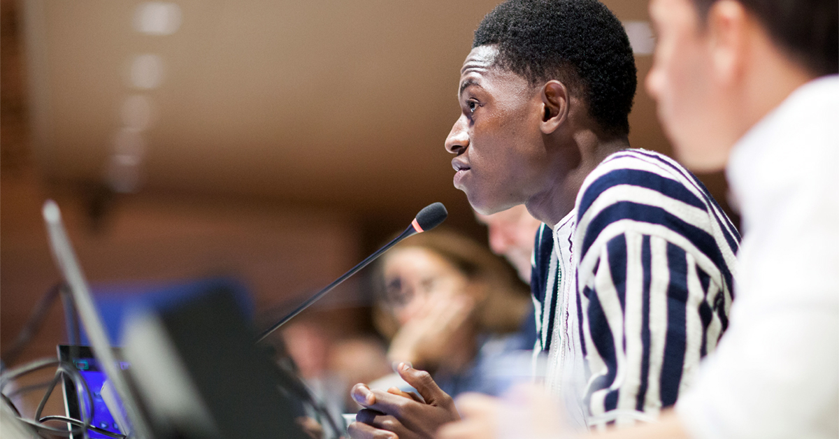 Participants at the UNCRC’s 2018 Day of General Discussion (Photo: Child Rights Connect)