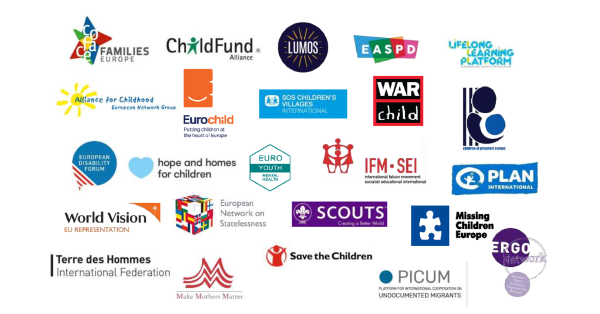 Logos of the 23 organisations who have joint together to create the recommendations