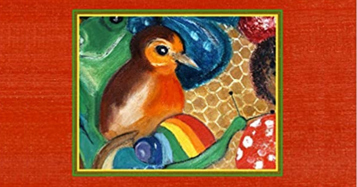 Cover illustration from Henrietta Caledon's book, Robin's Covid 20 Christmas